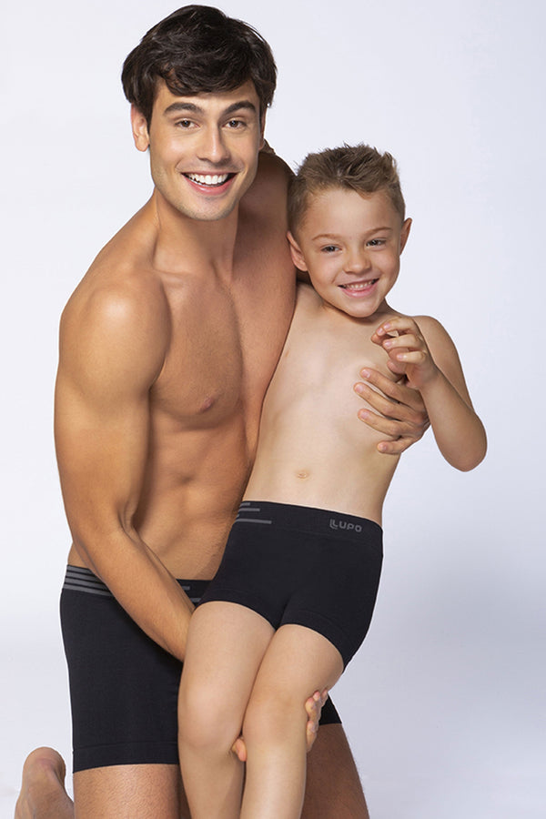 Lupo Seamless Underwear Trunks for Boys