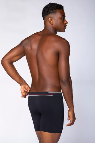 Lupo Men's Seamless Long Microfibre Boxer Briefs