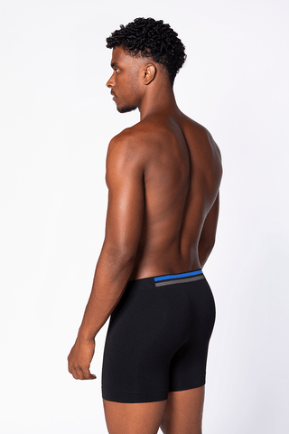 Lupo Men's Seamless Long Microfibre Boxer Briefs