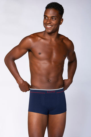 Lupo Men's Seamless Low Rise Trunks