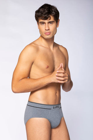 Lupo Men's Seamless Briefs Underwear