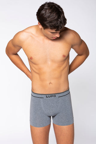 Lupo Men's Seamless Trunks Underwear