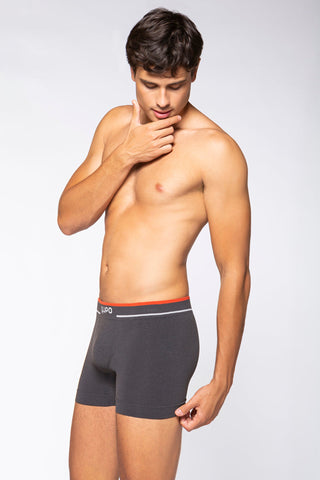 Lupo Men's Seamless Trunks Underwear