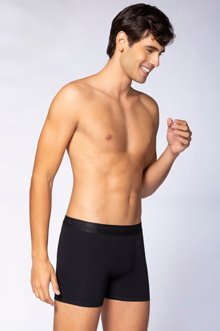 Lupo Men's Cotton Stretch Trunks Underwear