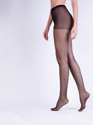 Lupo Petit Polka Dots Tights 15 Denier
