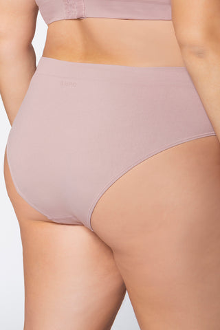 Lupo Seamless Plus Size Microfibre Full Briefs