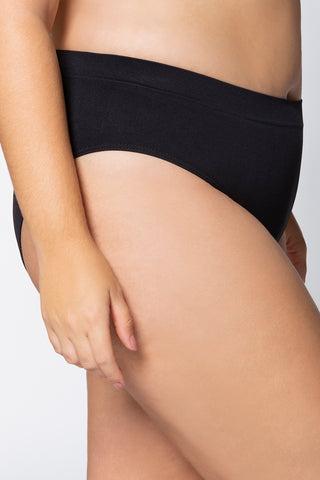 Lupo Seamless Plus Size Microfibre Full Briefs