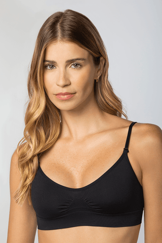 Lupo Essential Seamless Bralette with Adjustable Convertible Straps