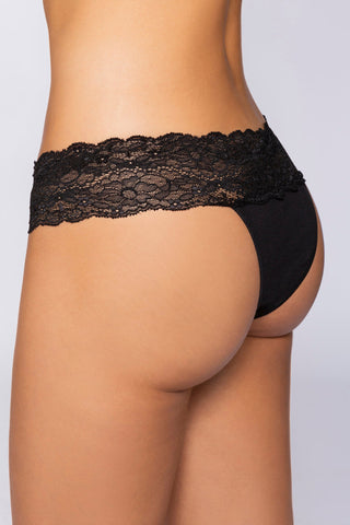 Lupo Brazilian Brief with Lace