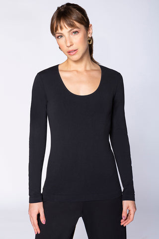 Lupo Seamless Long Sleeve Shirt Crew Neck